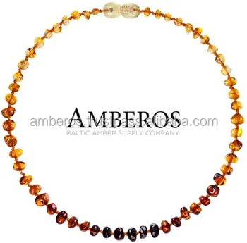 certified baltic amber teething necklace