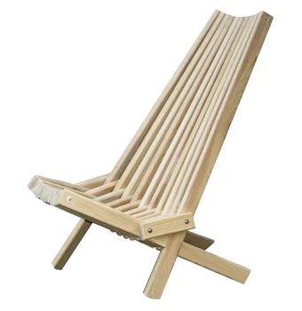 Comfortable Solid Teak Wood Folding Adirondack Chair - Buy ...