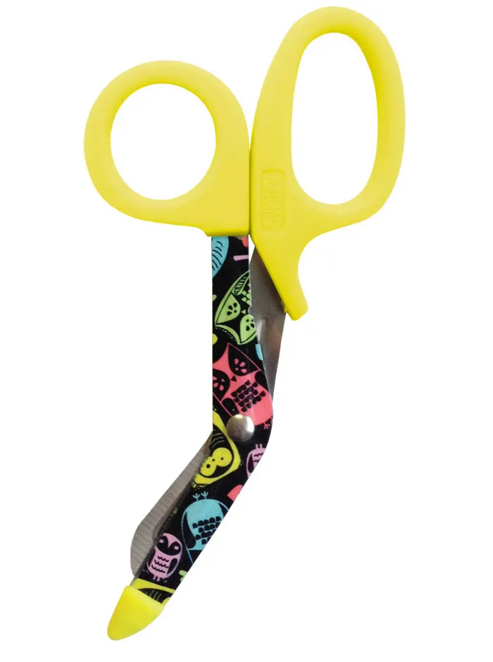 Curved Medical Bandage Scissors In New Floral Colors Ce Customized Pk