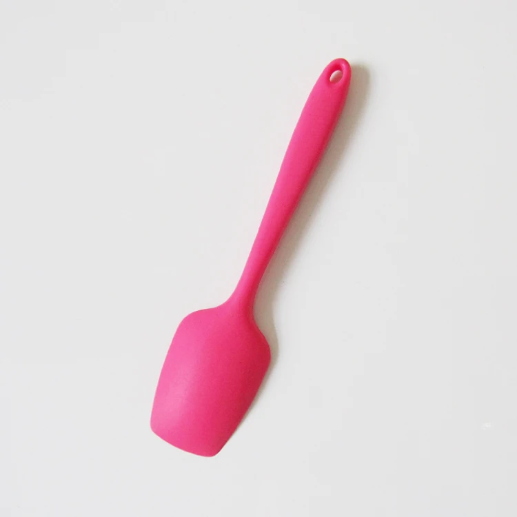 Heat resistant kitchen cooking tool small silicone spoon spatula