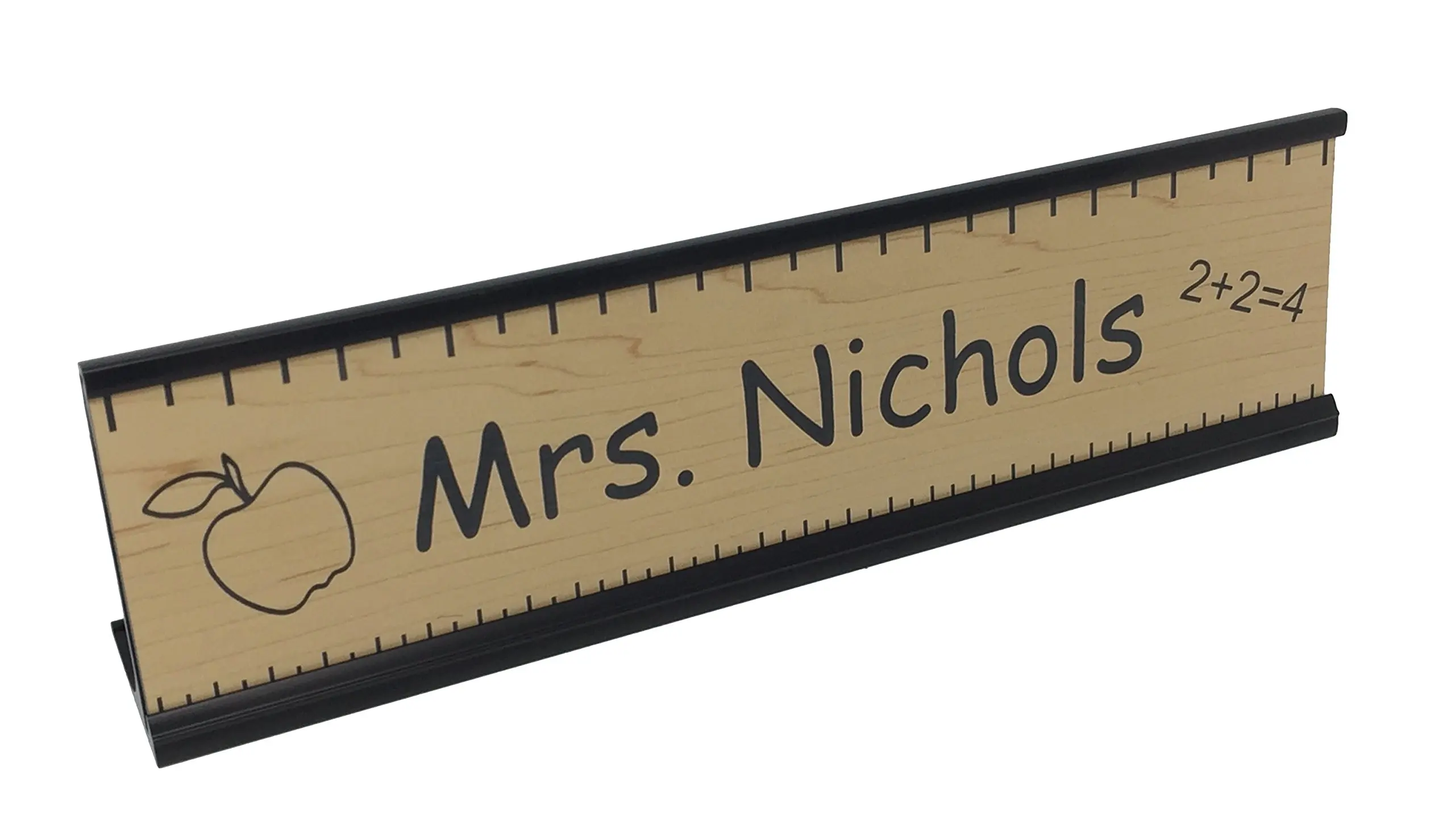 Buy Teacher Office Desk Name Plate Or Door Sign Laser Engraved