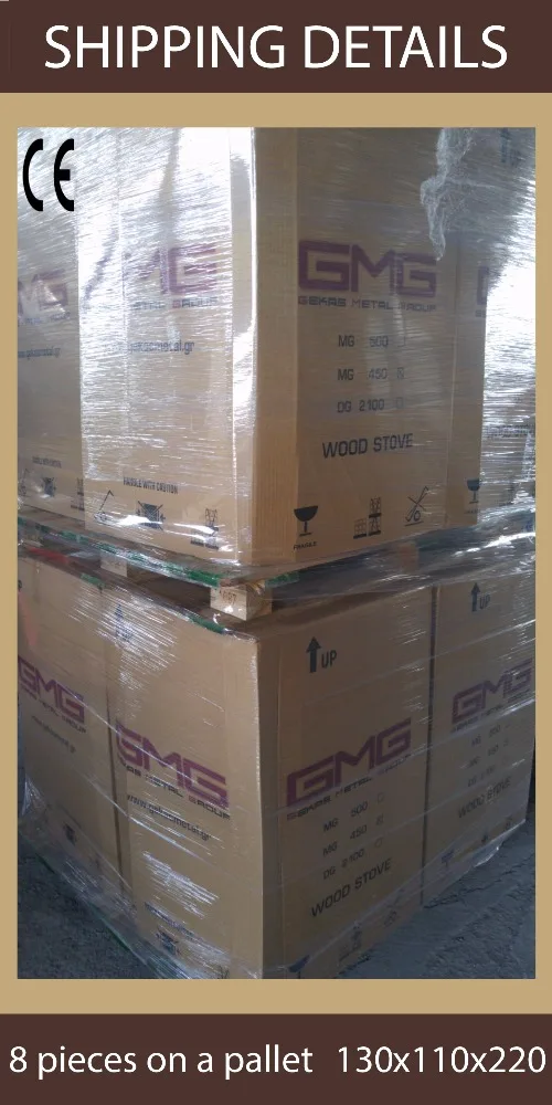 
14,8 kW European Quality Wood Burning Stove with Oven | 80% Efficiency (Gekas Stoves - MG 450) 