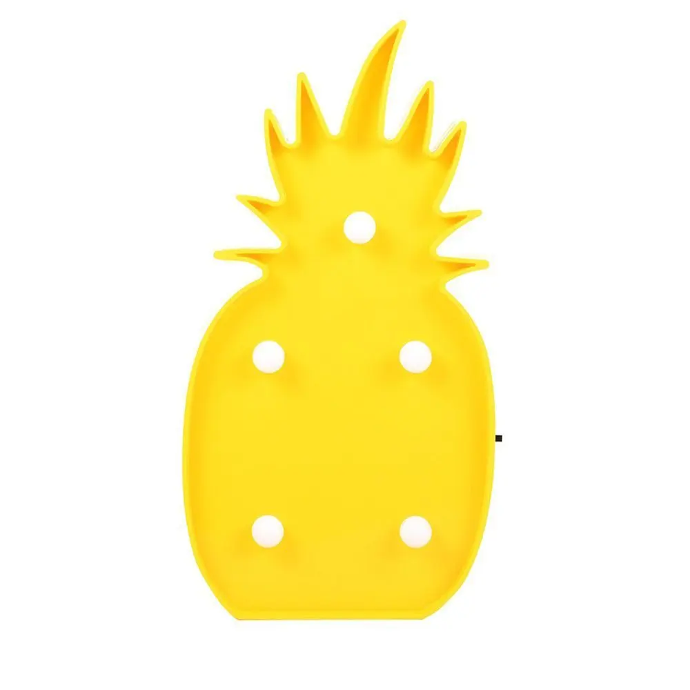 LED Night Lamp Switch Pineapple Fruit Cartoon Series Night Lamp Light ❤Ywoow❤ Table lamp
