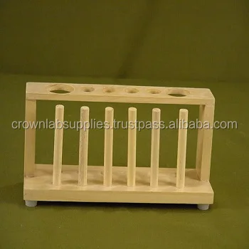 Wood And Iron Test Tube Holder, For Chemical Laboratory, Size: 8" At