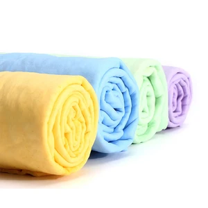 Image of drying hair sports absorber mop face peau de car wash towel fabric kanebo plas cleaning synthetic leather cloth pva chamois