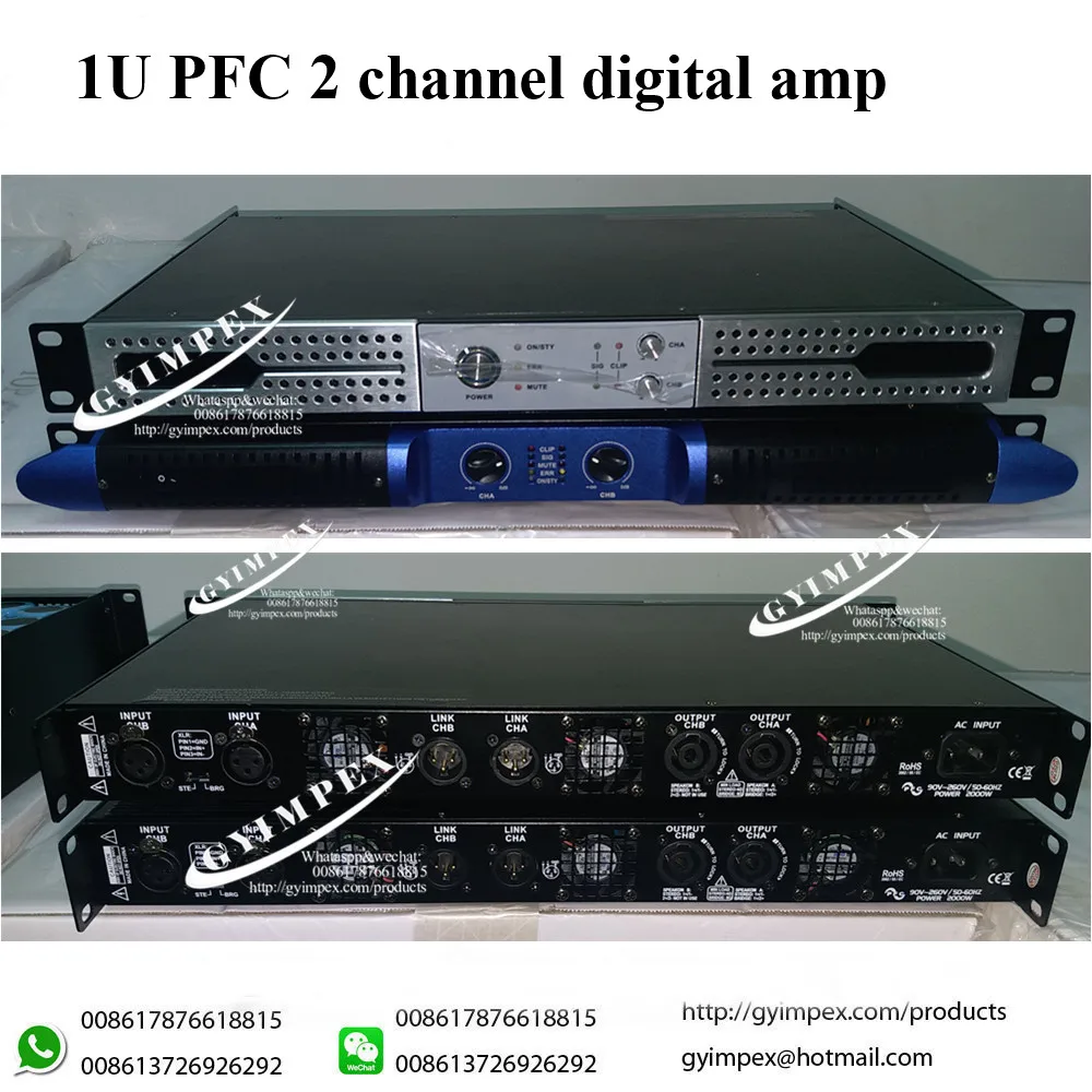 1u Class D 800w Dj Powersoft Digital Audio Power Amplifier Buy Class