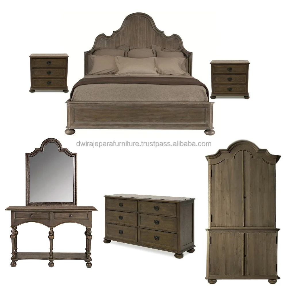Rustic Vintage French Furniture Wooden Bedroom Set Buy Bedroom Set Furniture Bedroom Furniture Set Bed Rroom Furniture Bedroom Set Product On Alibaba Com