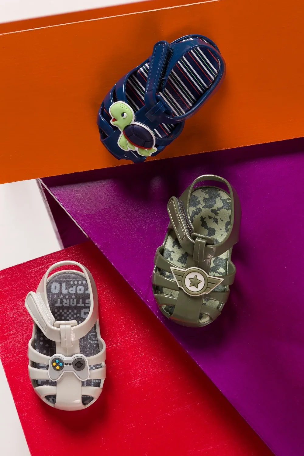 Waterproof Scented And Easy To Wear Kids Shoes Baby Boys Jelly Sandals