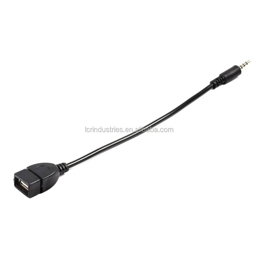 3.5mm Male Audio Jack To Usb 2.0 Type A Female Converter Cable Buy