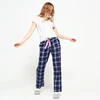 plaid girl flannel turkey womens custom wholesale bulk pajama pants