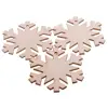 Snowflake Hanging Wood Christmas