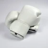 Boxing gloves white leather custom hand mold boxing gloves for men