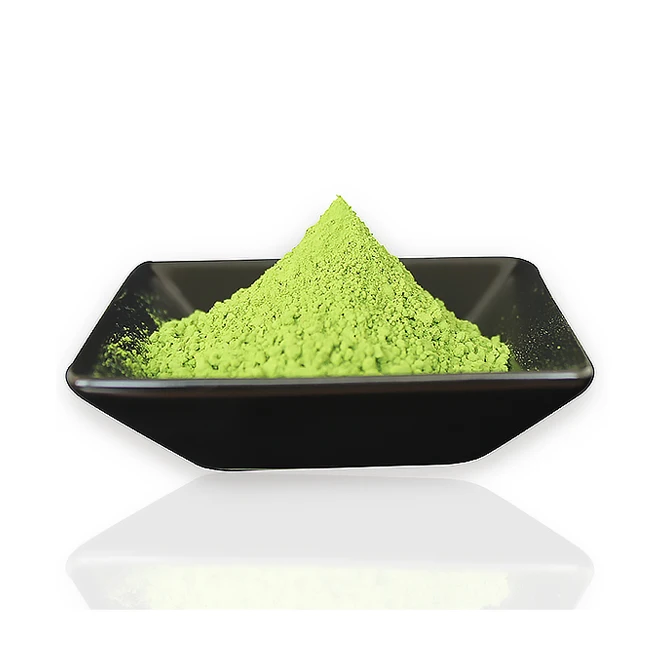 
Powdered matcha natural green tea made in Japan 