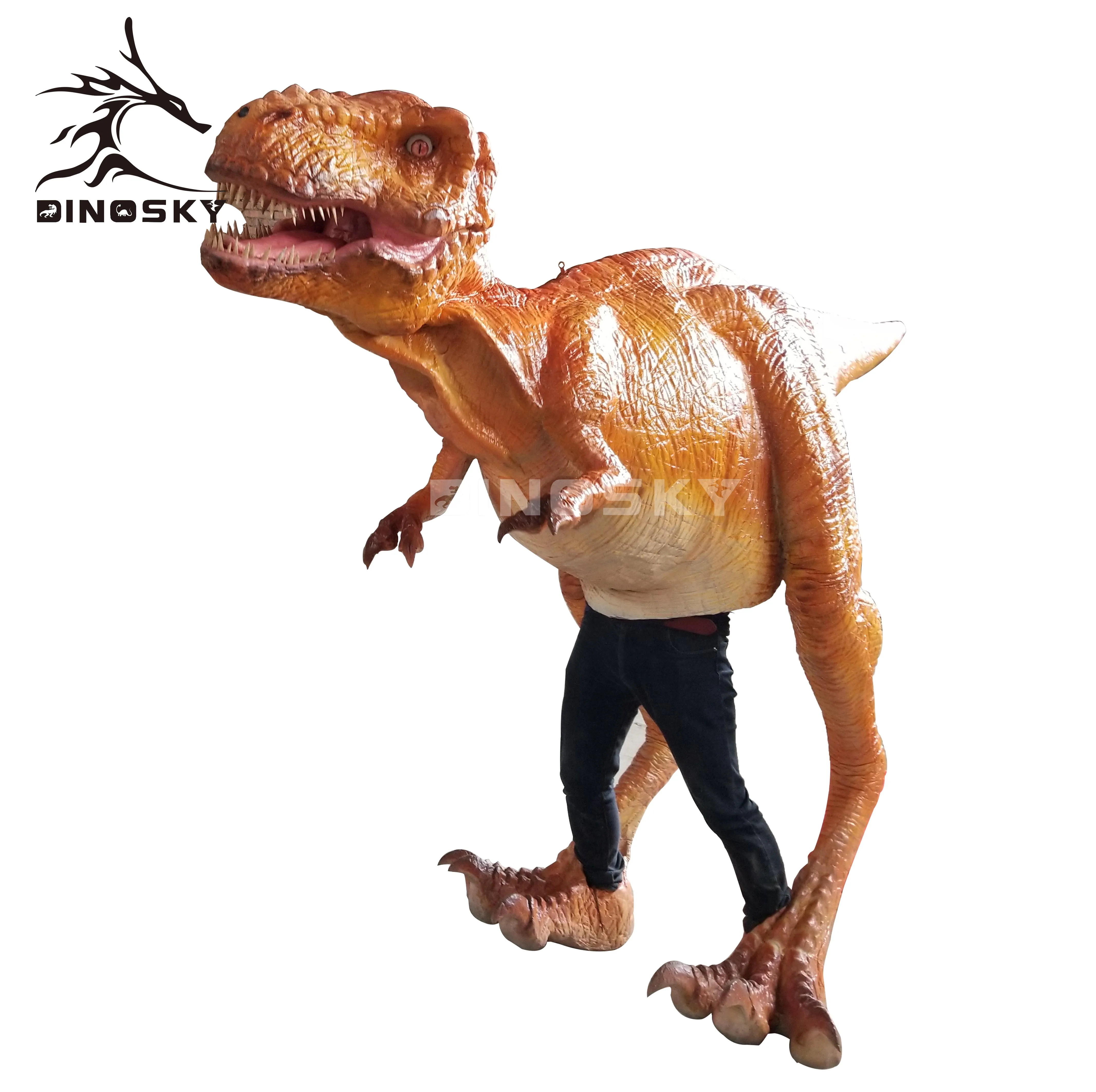 

Profesional T-rex dinosaur costume walking dinosaur costume realistic, As picture,customized color