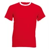 Wholesale Short Sleeve Custom Ring Span Combed Cotton OEM Promotional Causal Slim Fit Gym T-shirt