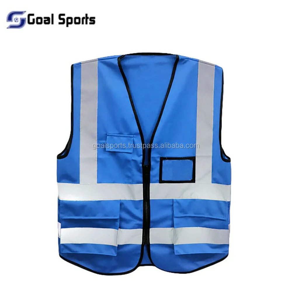 Reflective Vest Safety Vest Jacket Strip Personal Security Construction High Visibility Hi Vis