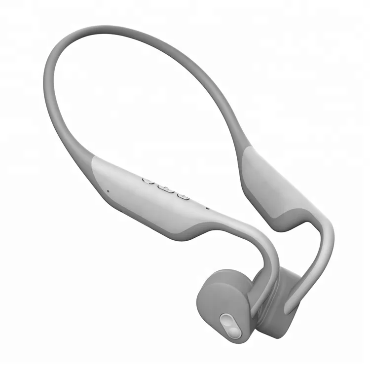 

waterproof bone conduct headphones sound amplifier bluetooth earphone bone conduction hearing aid, Gray, black, dark blue