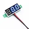 0-30V 3 Wires Blue Panel Voltmeter