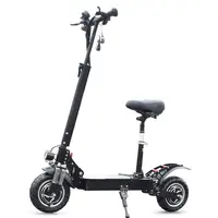 

10 inch Wheels 2400w electric scooter dual motor Off-road tires with seat long range