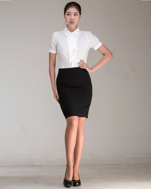 semi formal blouse and skirt