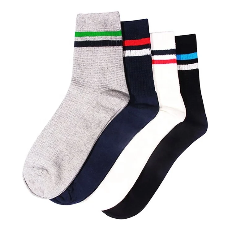 

Cheap cotton Colorful knitting stripe mesh patterns men socks ankle, Pantone color