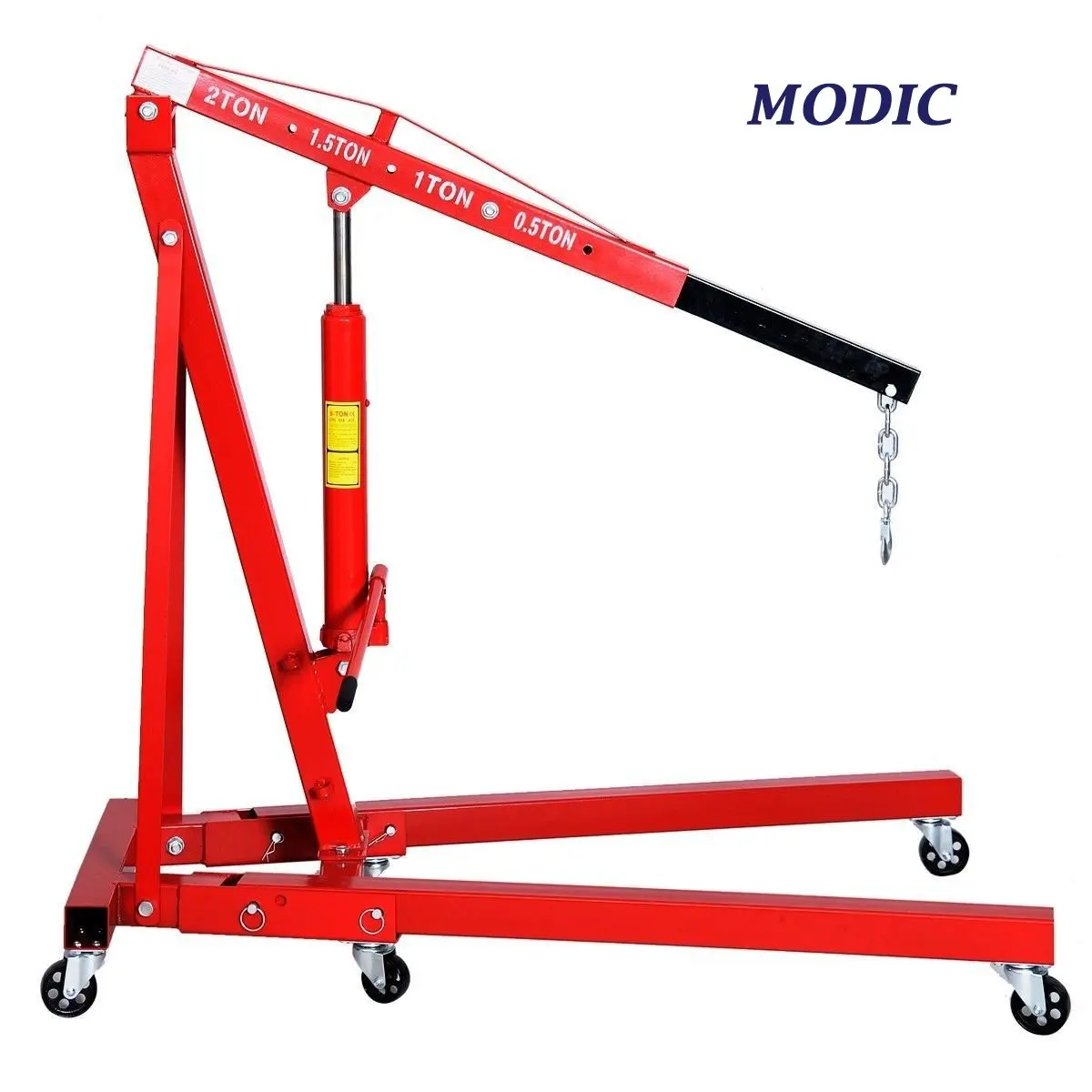 3 Ton Shop Crane Engine Motor Cherry Picker Hoist Lift Swivel WIMMER