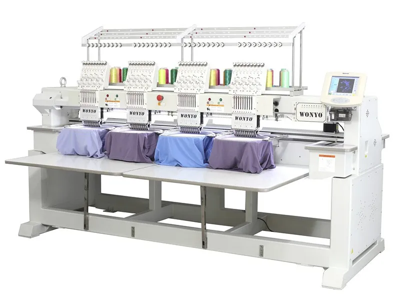 4 Head Embroidery Machine Price Wonyo 4 Heads 12 Needle Embroidery