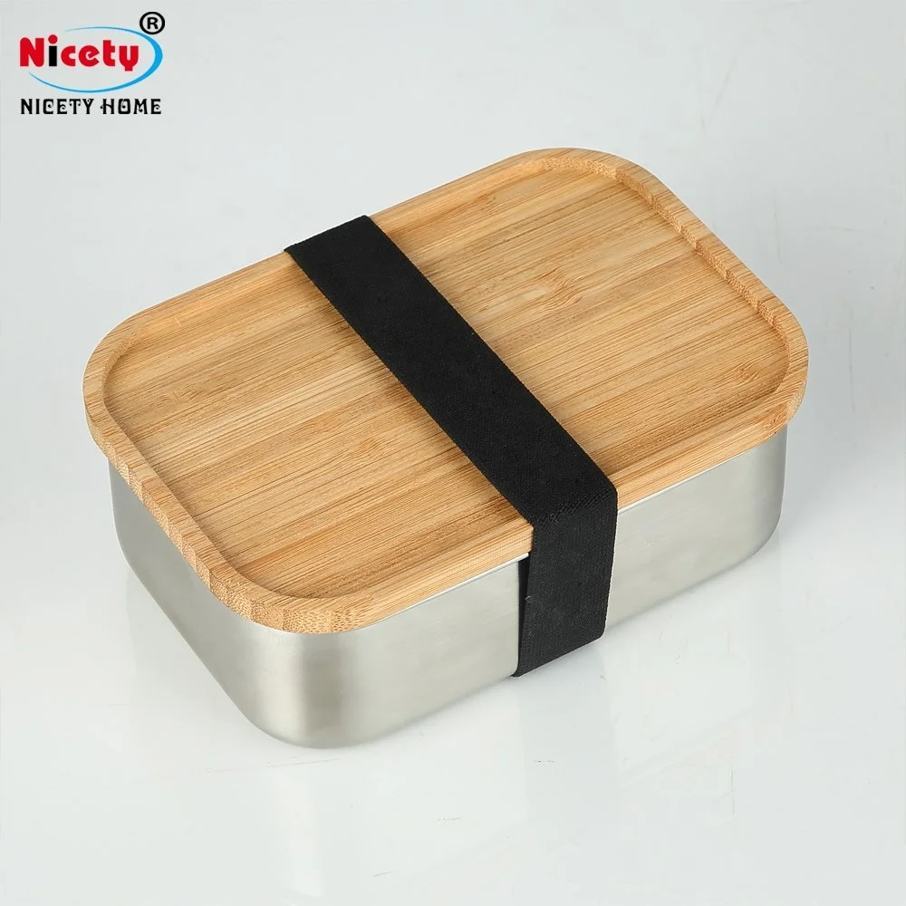 

NICETY 304 stainless steel containers wholesale for food storage with lids