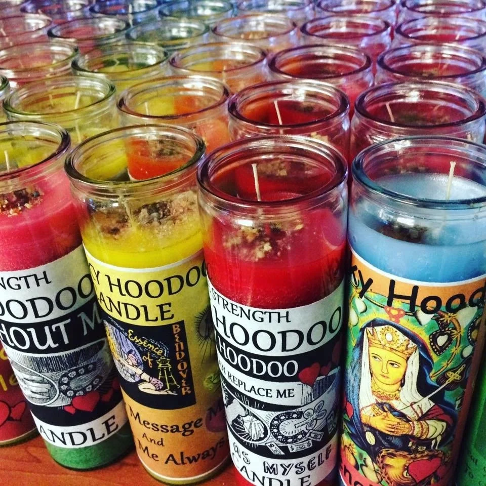 Custom Color And Label Mystical Fixed Church 7 Day Prayer Candles
