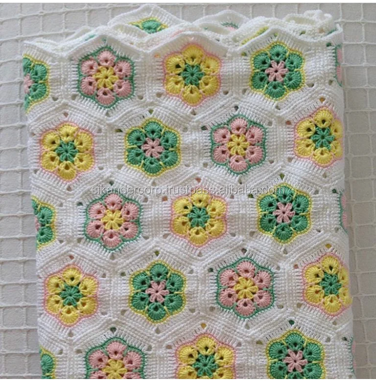 
Crochet Handmade Baby Blanket 