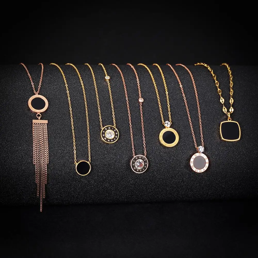 

Custom fashion gold chain women necklace jewelry