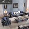 CK112 best quality guarantee dubai sofa furniture chesterfield leather sofa set lounge furniture sofa