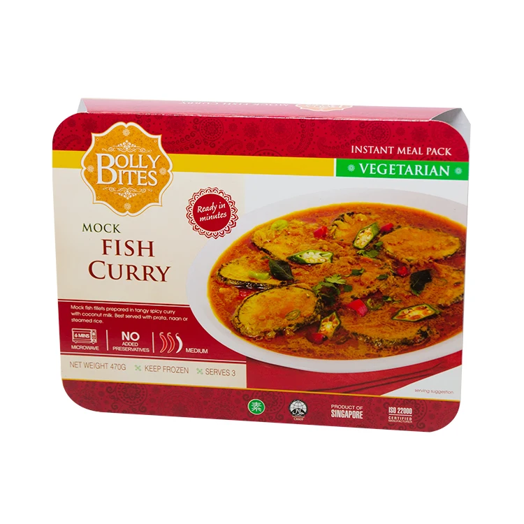 
Wholesale Food Meat Dishes Mock Fish Curry 