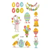 Children Tattoo supply Disposable Temporary stickers Cartoon Birthday Party Decorations Easter Egg Rabit temporary tattoo kids
