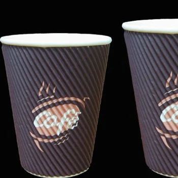 corrugated paper cups