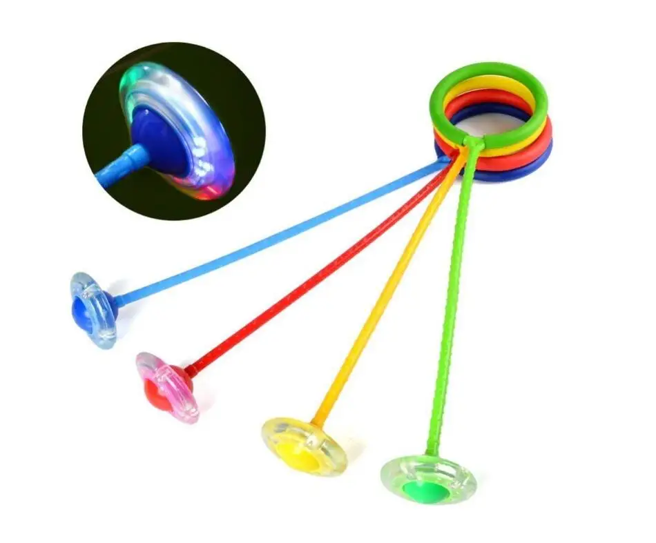 Champion Sports Skip Ball Jumping Toy Assorted Colors Swing Balls Great ...