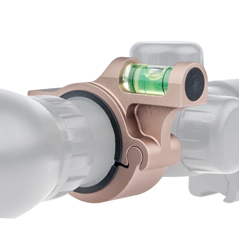 Tactical Rifle Spirit Bubble Level For 1" Or 30mm Rail Tube Riflescope
