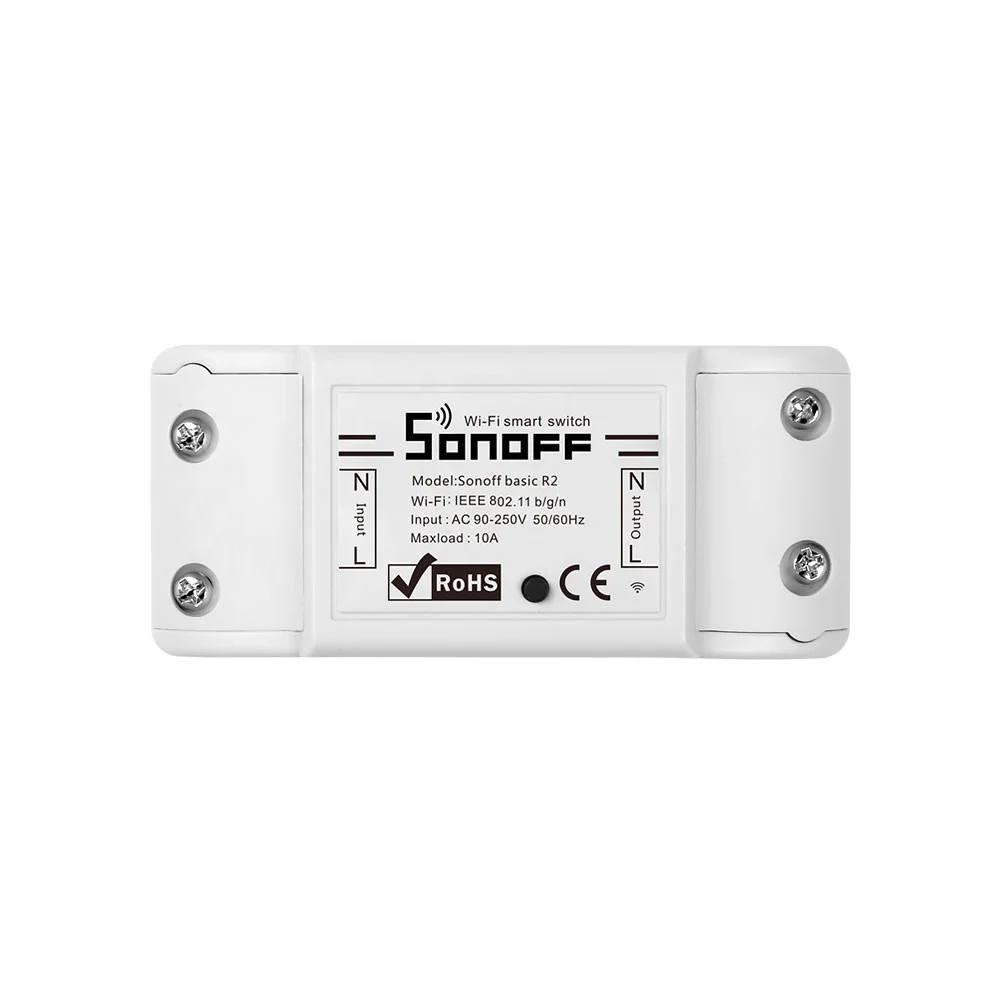 

Sonoff Basic Wifi Smart Switch Wireless Remote Control Switch Universal DIY Light Switch Smart Home Automation Wifi Relay Module
