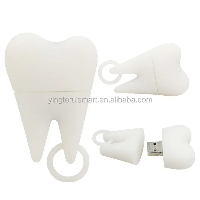 100% Real Capacity Tooth Shape USB Flash Drives 4GB 8GB 16gb 32GBG 64GB Teeth Pen Drive USB Disk Flash Memory Stick - ANKUX.COM