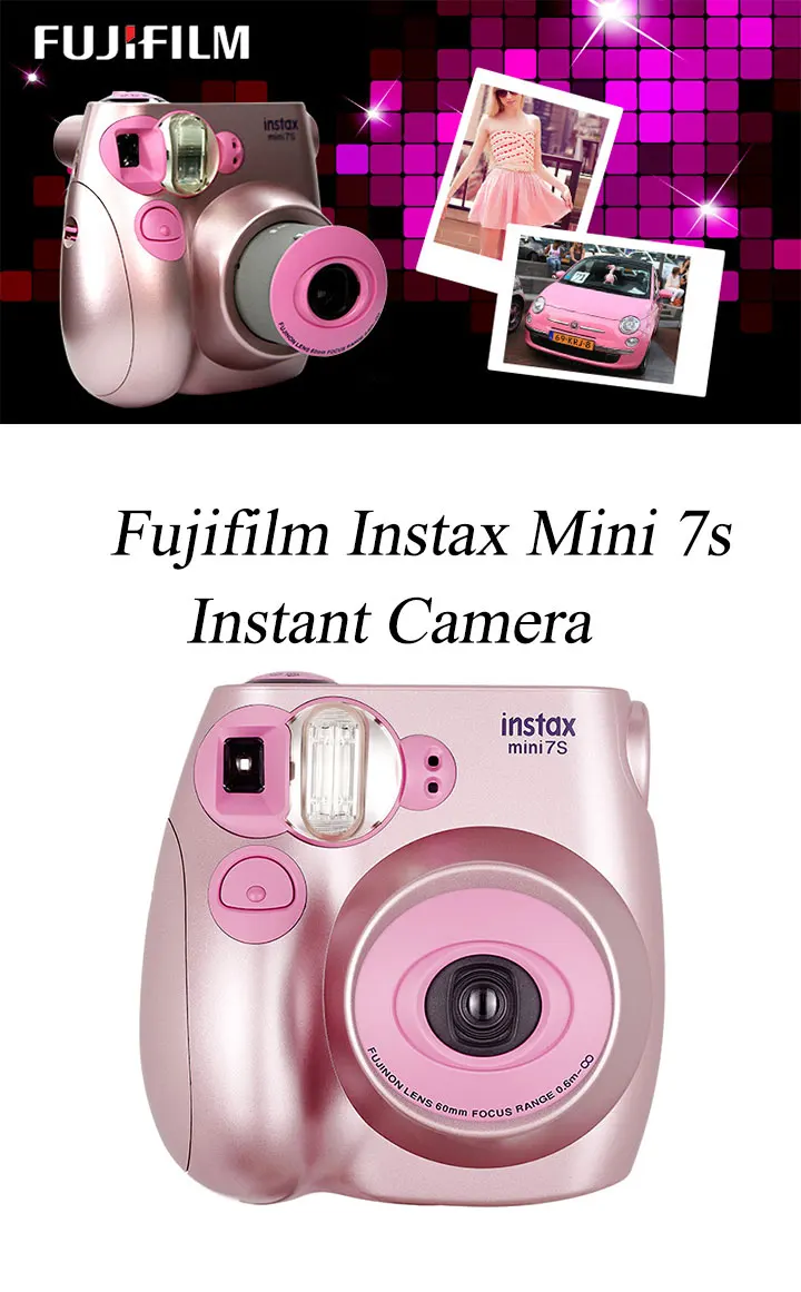 Auto Focusing And Flashing Instant Camera Fujifilm Instax