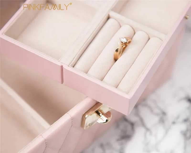 Jewelry Packaging Boxes Organizer For Jewelry Makeup Case Gift