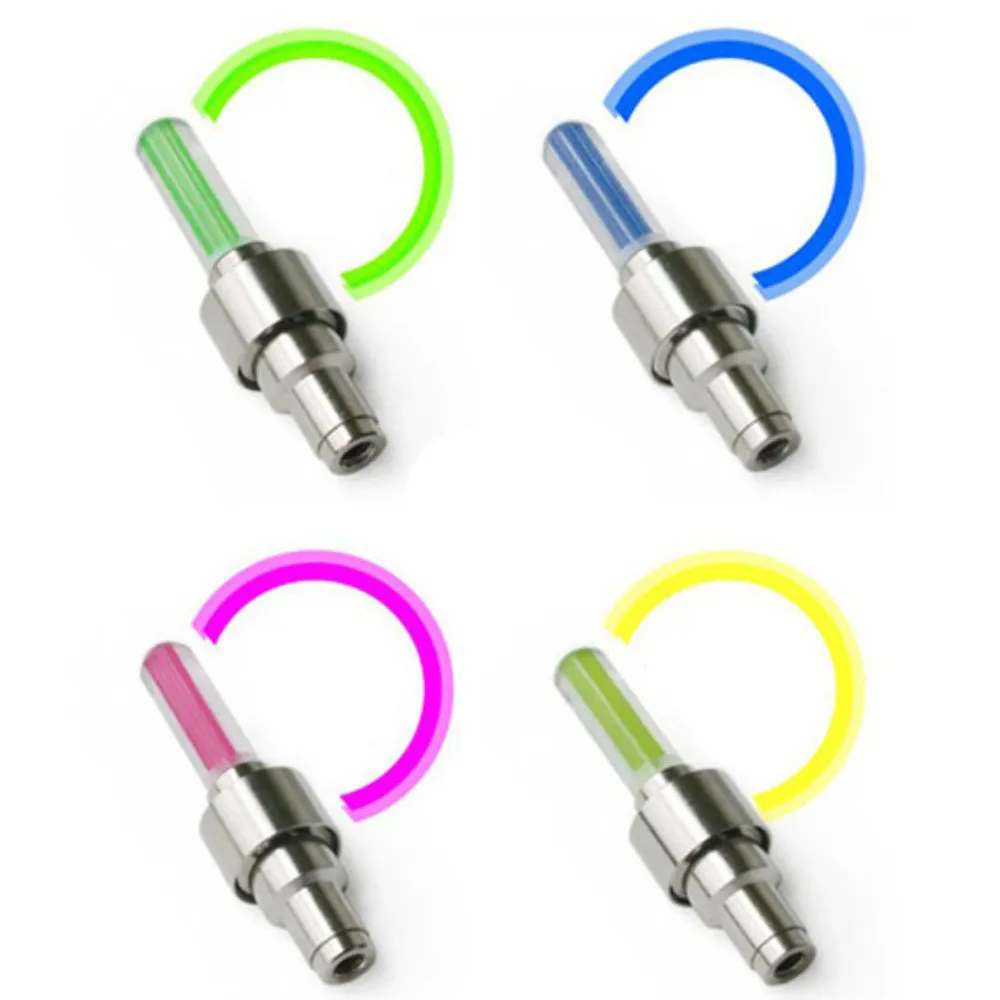 bike light mountain road bike bicycle lights LED Tyre Tire Valve Caps Wheel spokes LED Light
