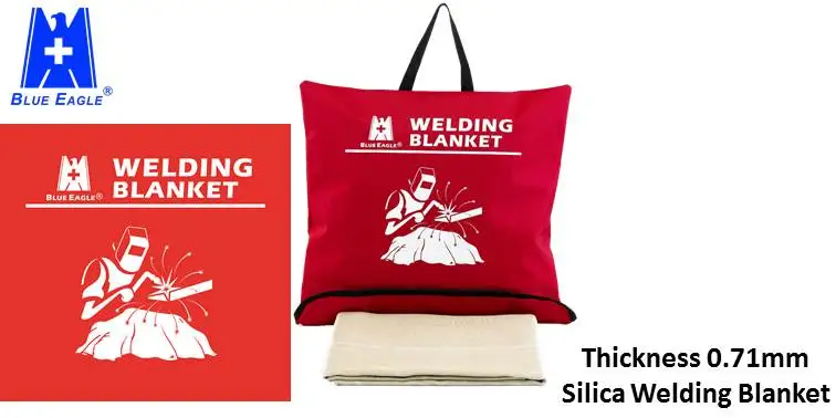 Wholesale Firefighting Supplies welding blanket, 0.71mm Silica welding fire blanket -1