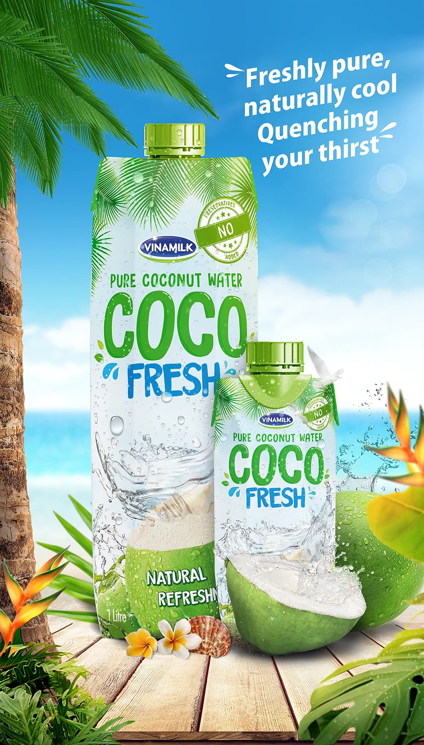 Coconut Water Cocofresh Vinamilk Buy Fresh Coconut Water,Packaged