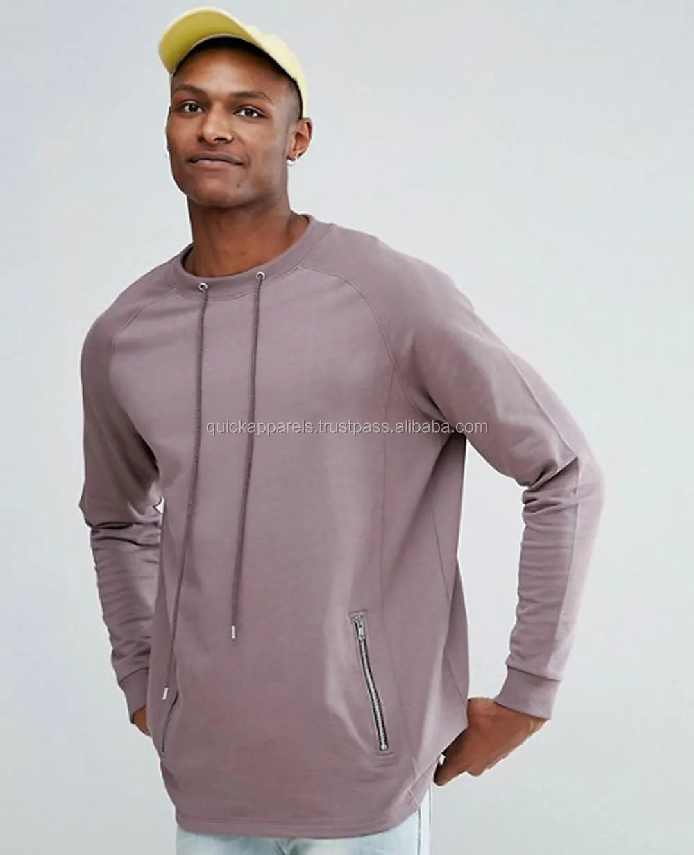 longline zip up hoodie