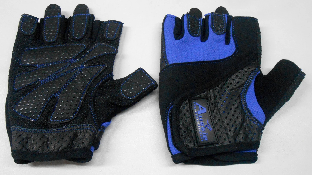 skid resistance half finger gloves/ workout gym fingerless