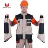 Custom Design Option Black Gray Coverall For Construction With 2 Panels Pockets Suppliers And Manufacturers At Alibaba