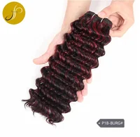 

PEARLCOIN WHOLESALE FACTORY PRICE DEEP WAVE Synthetic Hair Weaving Extensions DEEP WAVE High Temperature Fiber Weave Extensions