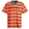 Guess brand men's original stripe motif and solid 100% cotton T-shirt in stock item Bangladesh