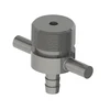 Duplex Coupler - Hex Nut to Beer Line Cleaning Attachment
